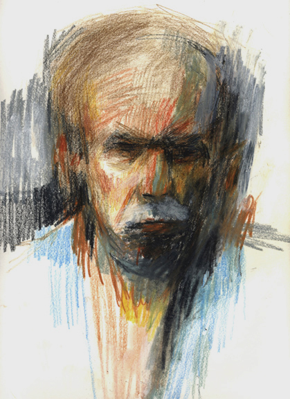 Self-Portrait Colored Pencil