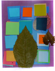 Grid Leaf Collage Two