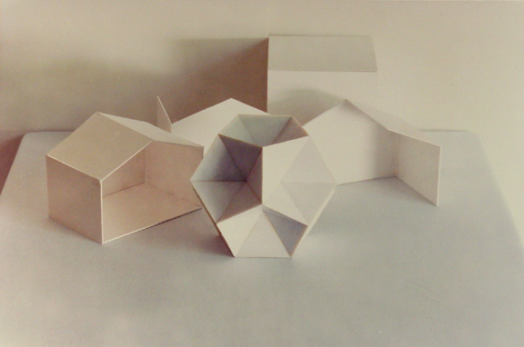 Still Life Photo - Paper Geometric Forms